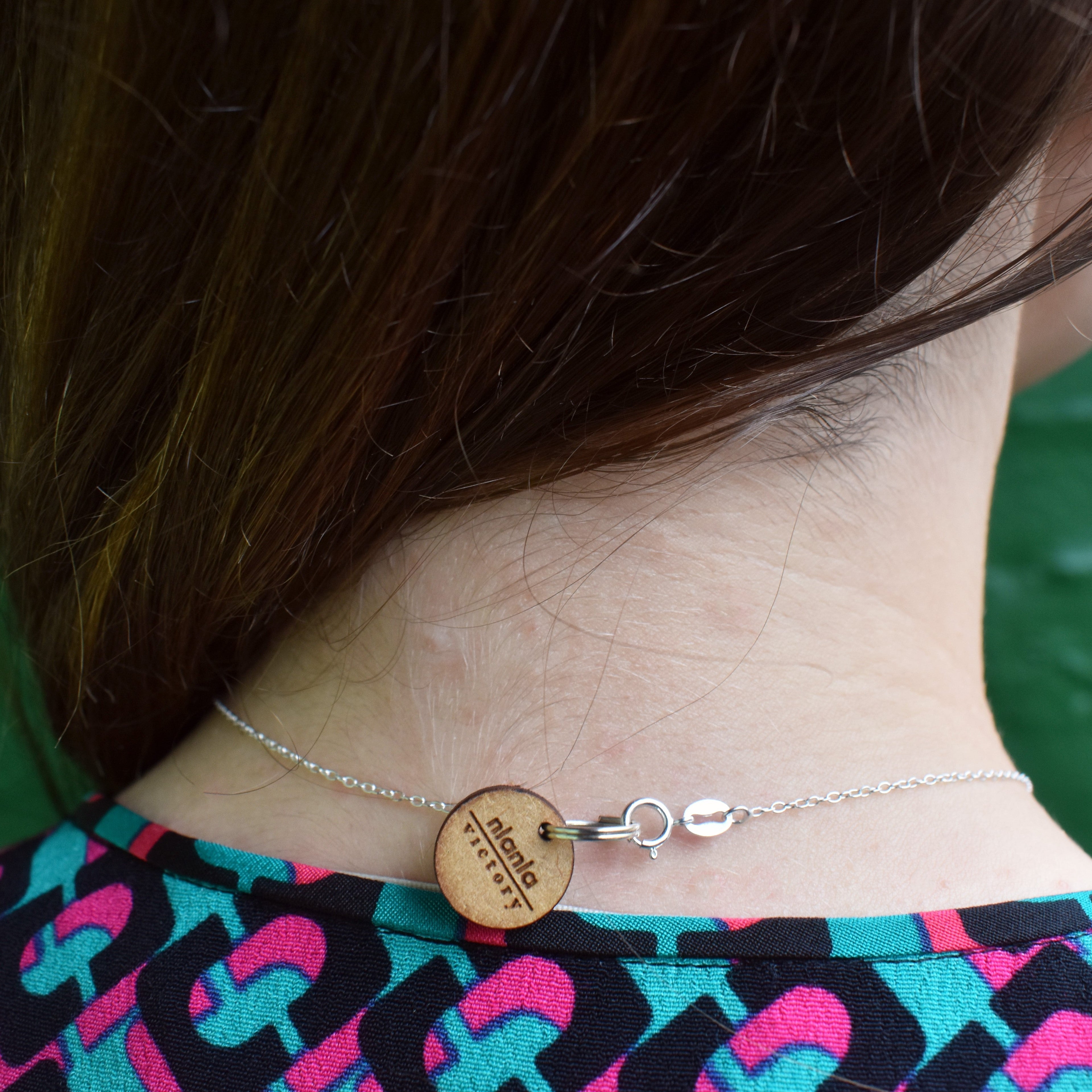 Silver Freshwater Pearl 925 Sterling Silver Necklace | by nlanlaVictory-3