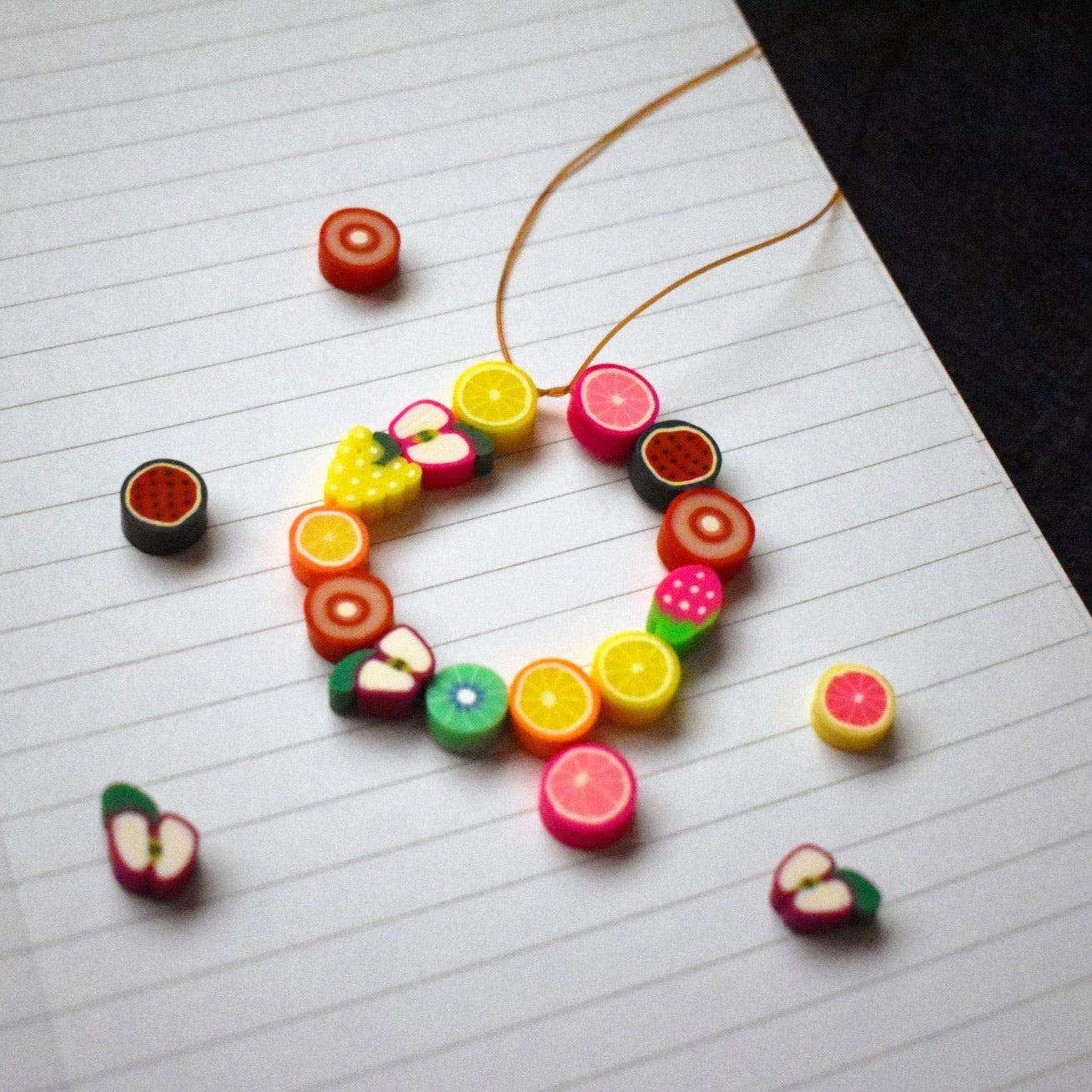 Fruit Friendship Bracelet Kit, DIY Bracelet Kit, Craft Kit for Girls, Handmade Bracelets | by Ifemi Jewels-0