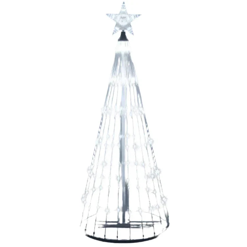Outdoor Lighted Christmas Tree Decoration (LED)