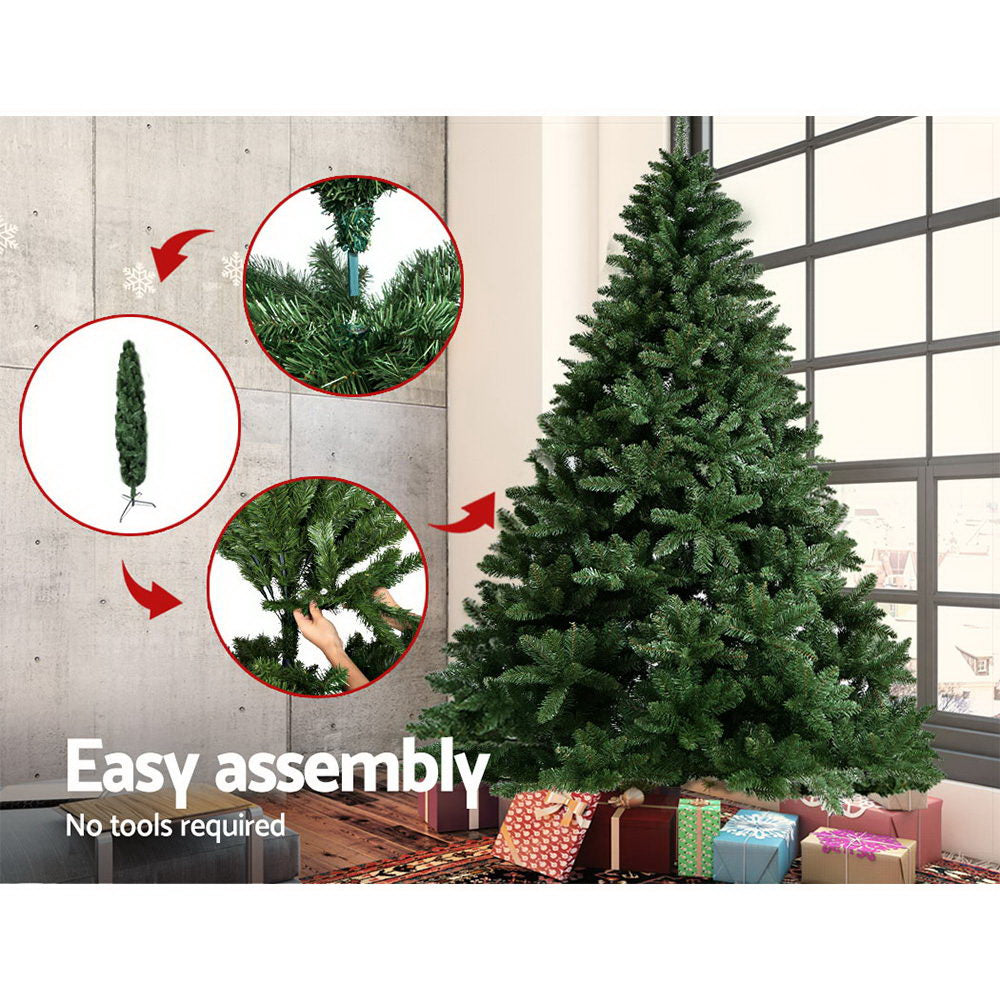 NNEDSZ Jollys 8FT Christmas Tree - Green
